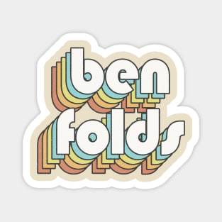 Retro Ben Folds Magnet