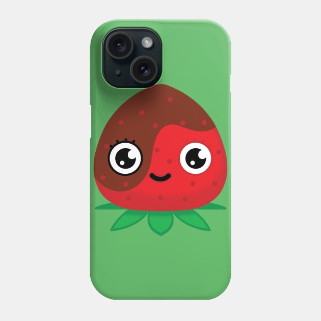 Strawberry-2 Phone Case by Komigato