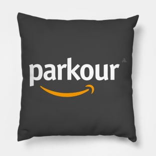 parkour smile Pillow