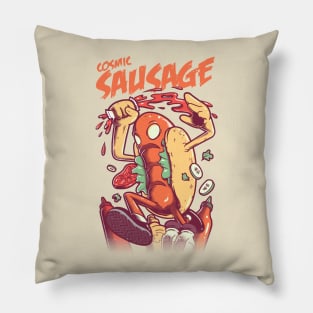 Cosmic Sausage Pillow