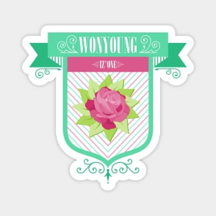 IZ*ONE Wonyoung Crest Magnet