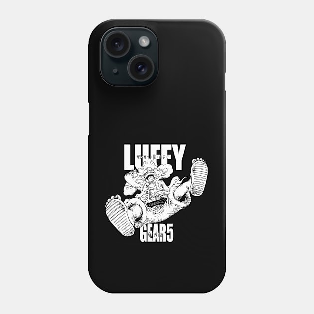 Gear 5 Joy Boy Phone Case by The Iconic Arts