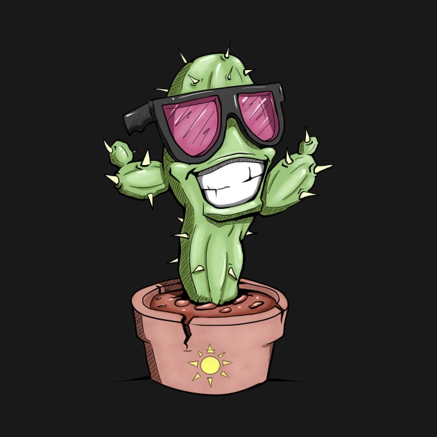 Cool Cactus by sketchtodigital