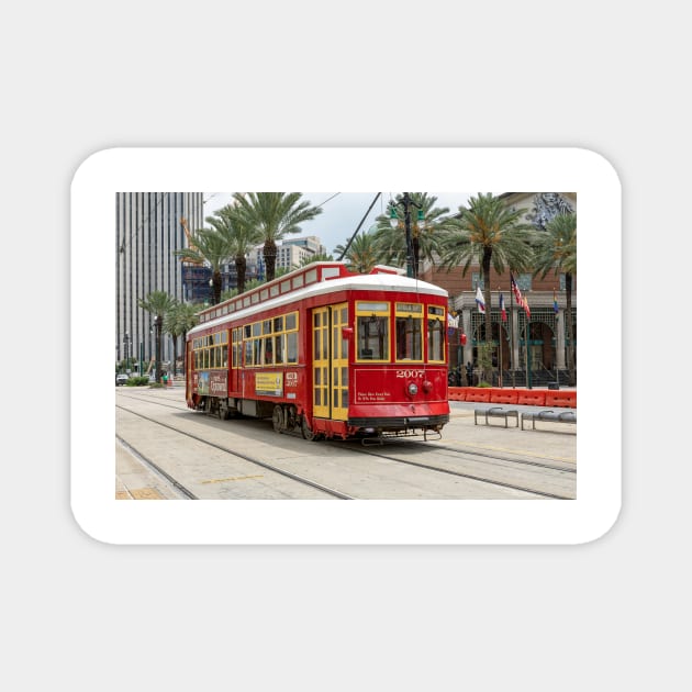 NOLA Streetcar Magnet by Eunice1