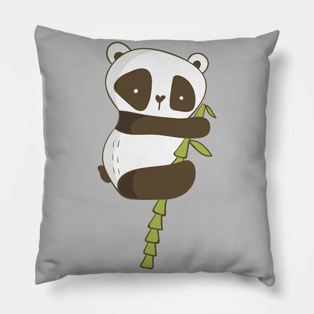 Cute Panda Pillow by StarsDesigns