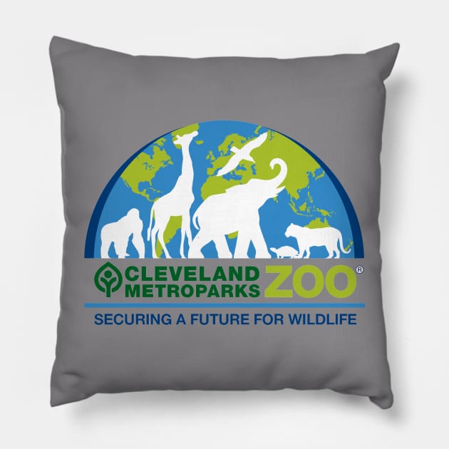 Cleveland Zoo Pillow by Jeff's Stuff