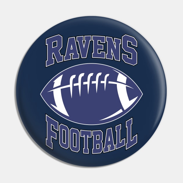 Baltimore Ravens Football Club Pin by Cemploex_Art