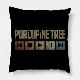 Porcupine Tree Control Button Pillow