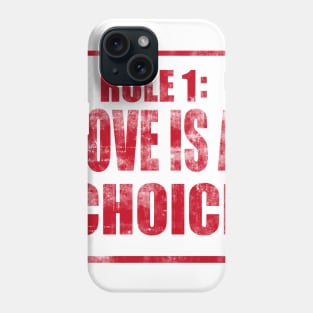 Two Sided Rule #1 Phone Case