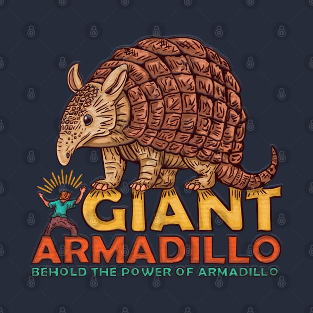 Giant Armadillo by Deep Box