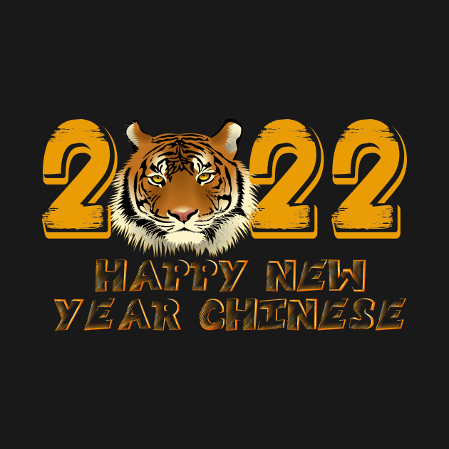 Happy Chinese New Year 2022 Year Of The Tiger 2022 by albaley