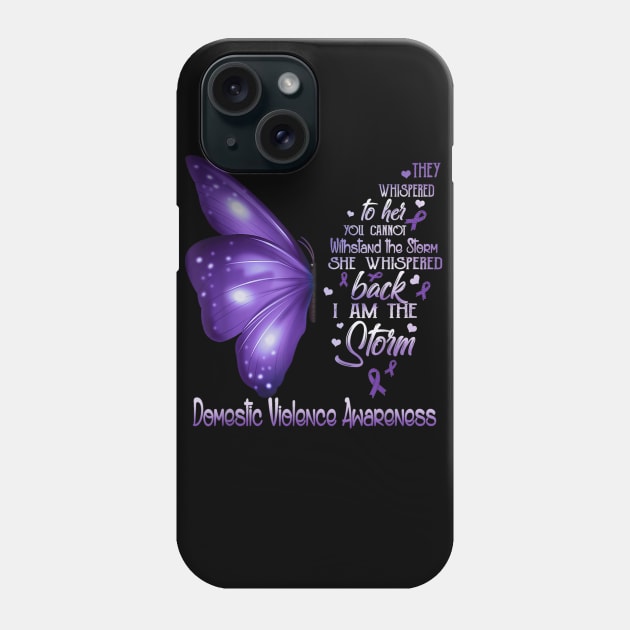 Domestic Violence Awareness Phone Case by sevalyilmazardal