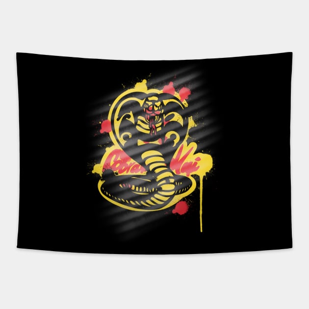 Cobra kai Tapestry by MiniMao design