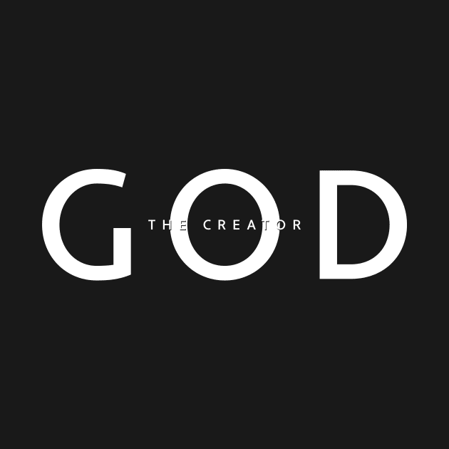 God the Creator by terrivisiondesigns