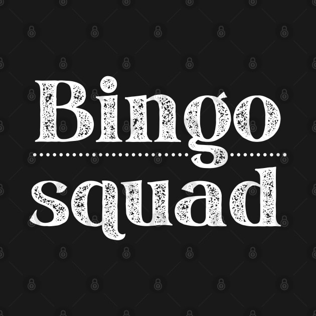 Bingo Squad Team Player Gift Mask Sweatshirt by MalibuSun