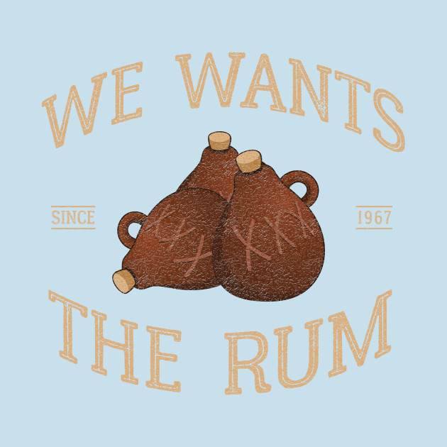 Disover WE WANTS THE RUM! - Pirates Of The Caribbean - T-Shirt