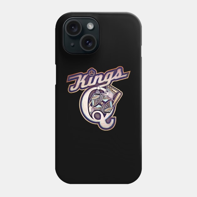 Queens Kings Baseball Phone Case by Kitta’s Shop