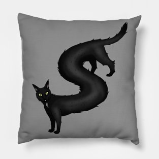 Noodle Cat Tee Pillow