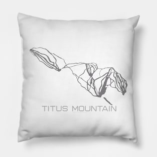 Titus Mountain Resort 3D Pillow