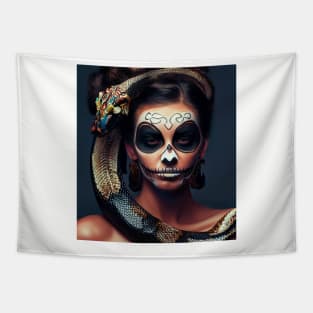 woman with snakes 3 T-shirt Tapestry