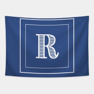 R Monogram Tapestry