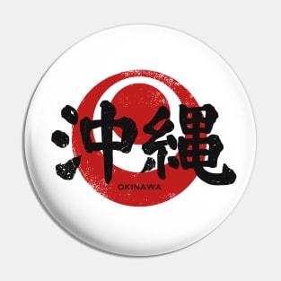 Okinawa Japan - Kanji Pin