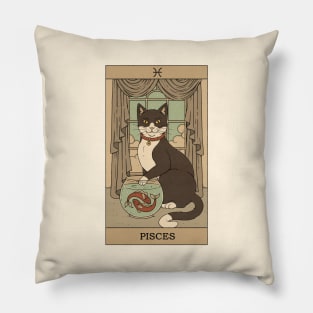 Pisces Cat Pillow