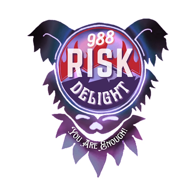 Deadhead Risk Delight 988 Suicide Prevention by Artful Dead