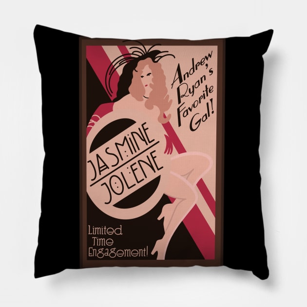 Jasmine Jolene Pillow by zody