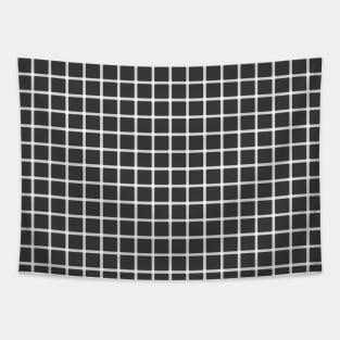 Scintillating Grid Illusion Tapestry