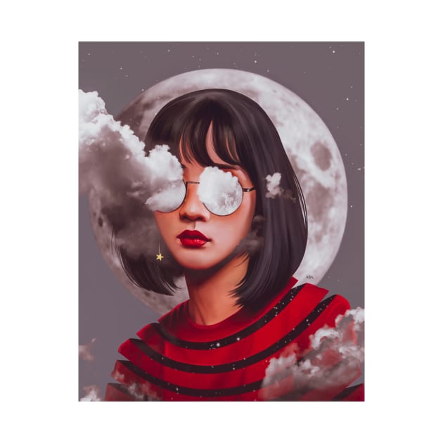 Moon girl by ElenaM