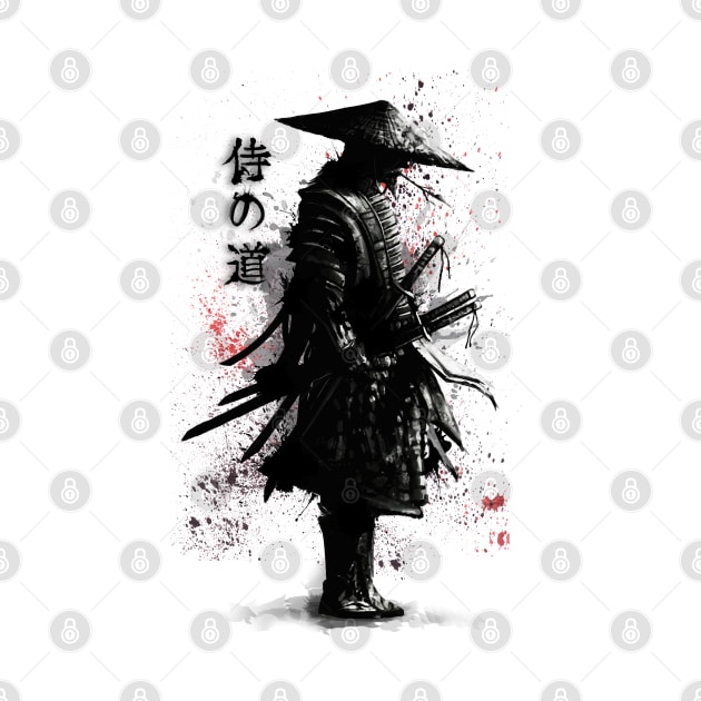 Samurai Warrior by MCAshe spiritual art 