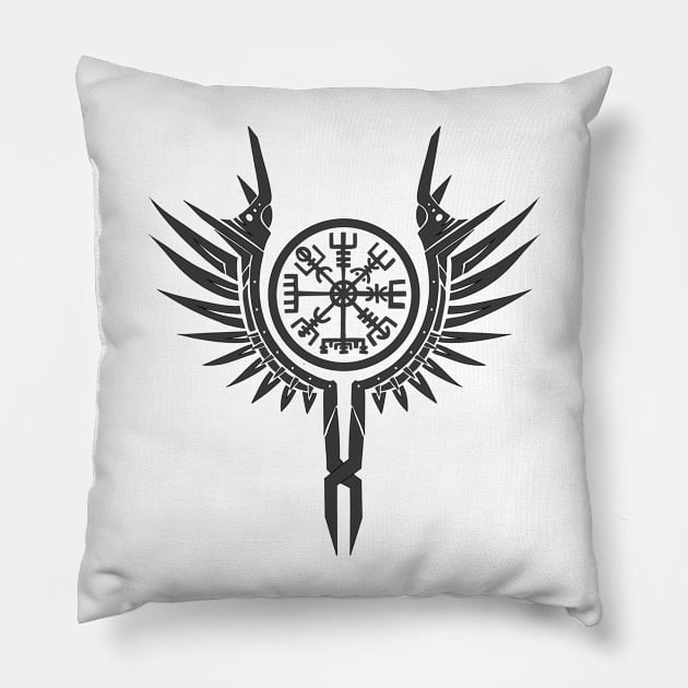 Valkyrie Wings Pillow by Artdoki