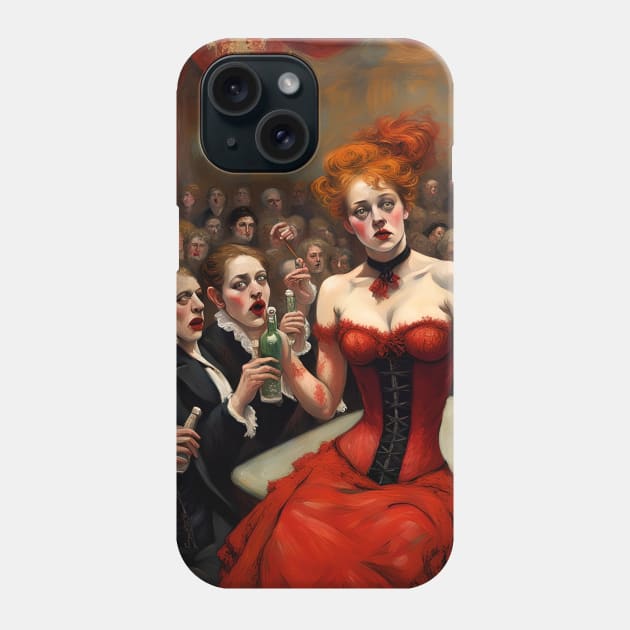 La Vie En Rouge Phone Case by Lyvershop