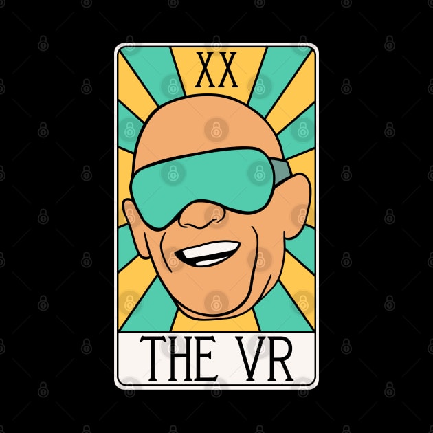 The VR  - Virtual Reality Tarot Card - Michel Foucault Philosophy by isstgeschichte