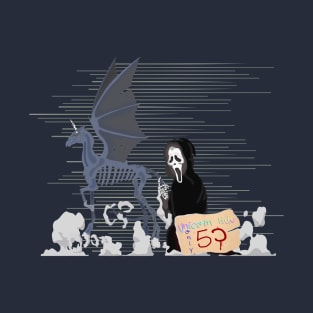 Unicorn Halloween Ride 5 Bucks Only T-Shirt