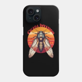 Cicada Invasion 2024 Phone Case