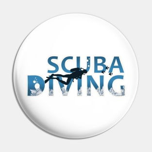Scuba diving texting Pin