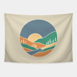 Valley Sunrise Tapestry