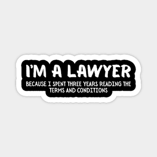 I'm a lawyer (1) Magnet