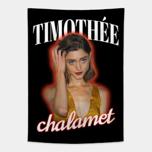 Timothee Chalamet ~ Natalia Dyer cursed Tapestry
