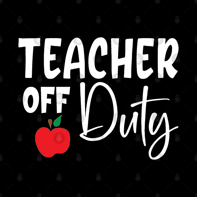 Teacher off duty by BB Funny Store