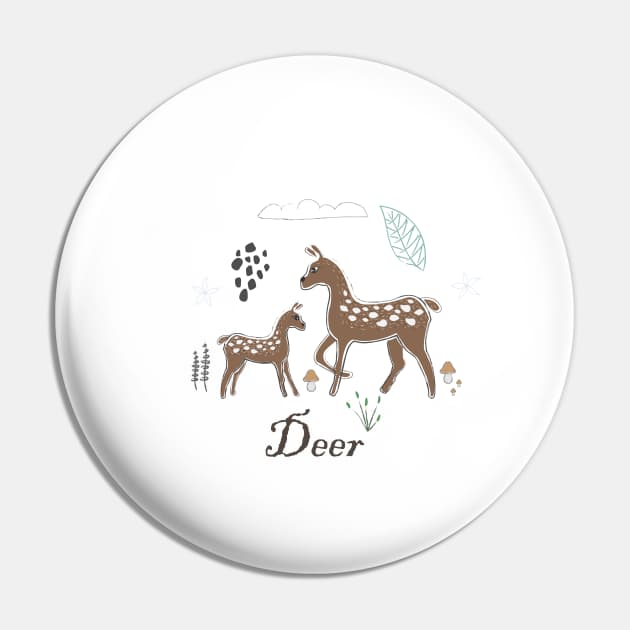 Deer Pin by Creative Meadows