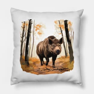 Wild Boar Pillow