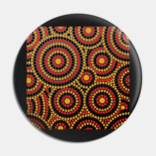 Awesome Aboriginal Dot Art Pin