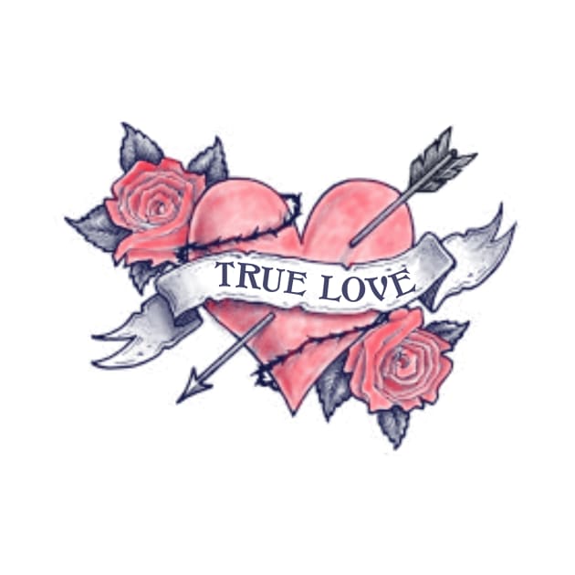 True Love Tattoo by david93950