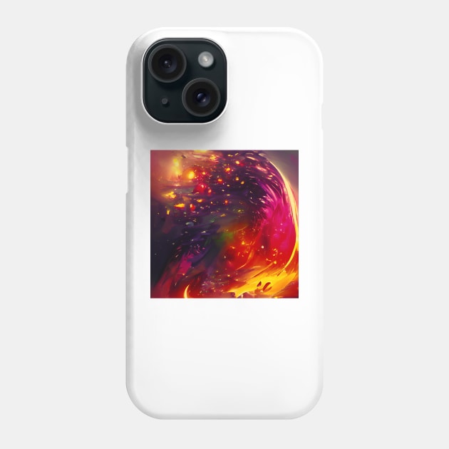 Eruption Phone Case by Mihadom