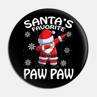 Santas Favorite Paw Paw Christmas Pin