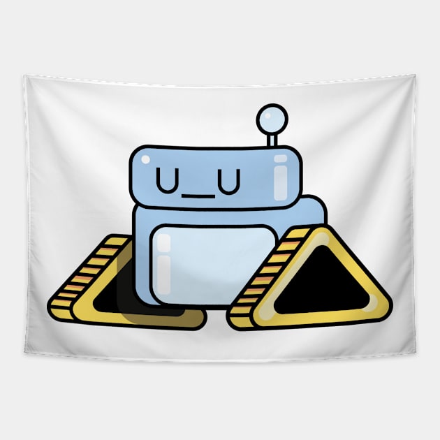 sad robot Tapestry by anghewolf