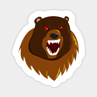 Raging Bear Magnet